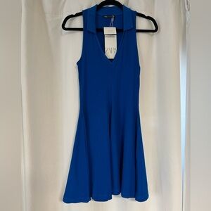Zara Royal Blue Sleeveless Dress